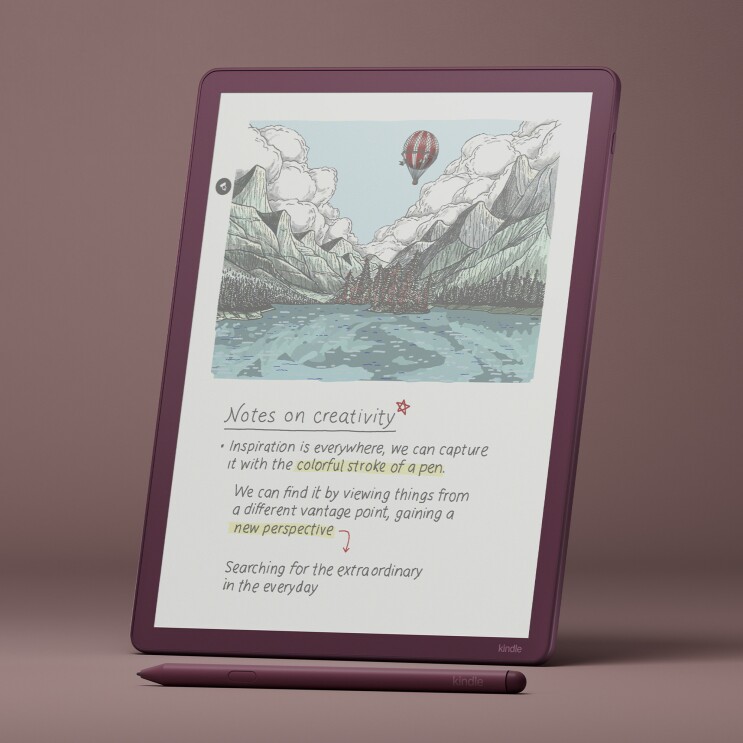 Kindle Scribe Colorsoft - Máy ghi chú màu e-ink đầu tiên