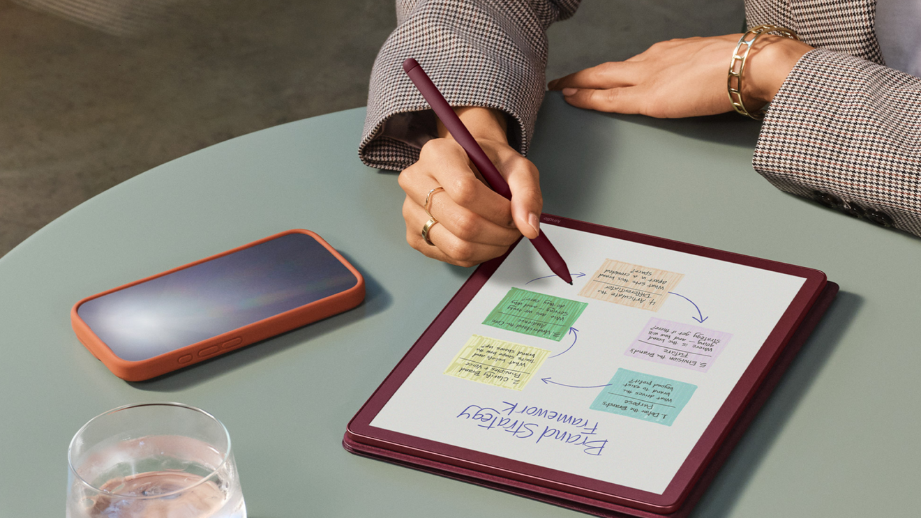 Ghi chú trên Kindle Scribe với bút mới thế hệ 2025