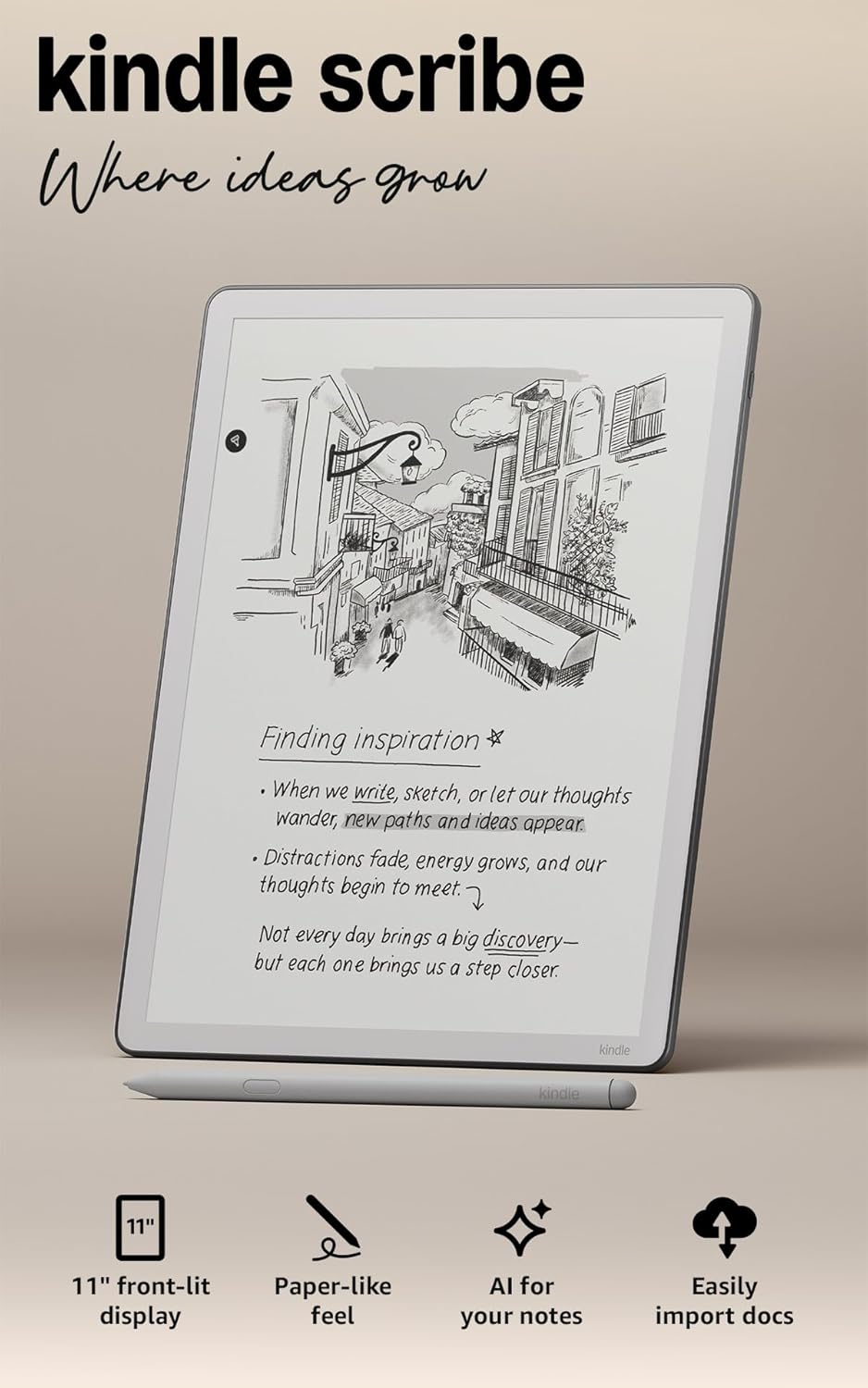 Kindle Scribe 3 (Có Đèn)