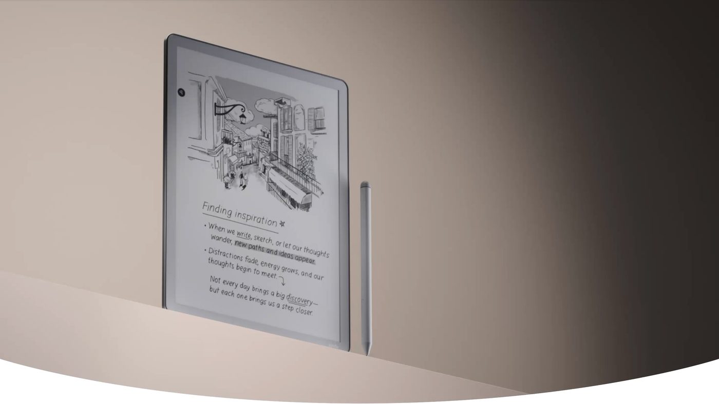 Kindle Scribe 3 (Không Đèn) - Nơi ý tưởng ươm mầm